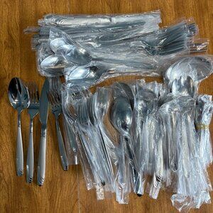 STOKES Lancaster II 84 piece Flatware Set NEW